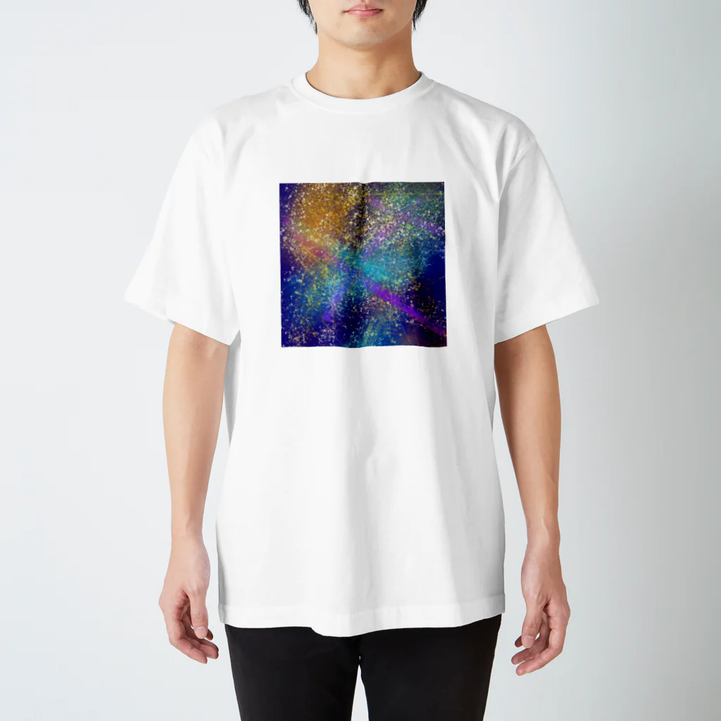 ふわり＊曼荼羅アーティストのnight スタンダードTシャツ