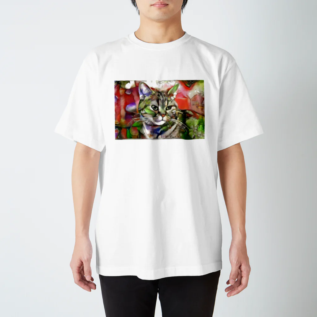 yoshica's design caféのネコ[思い出] Regular Fit T-Shirt