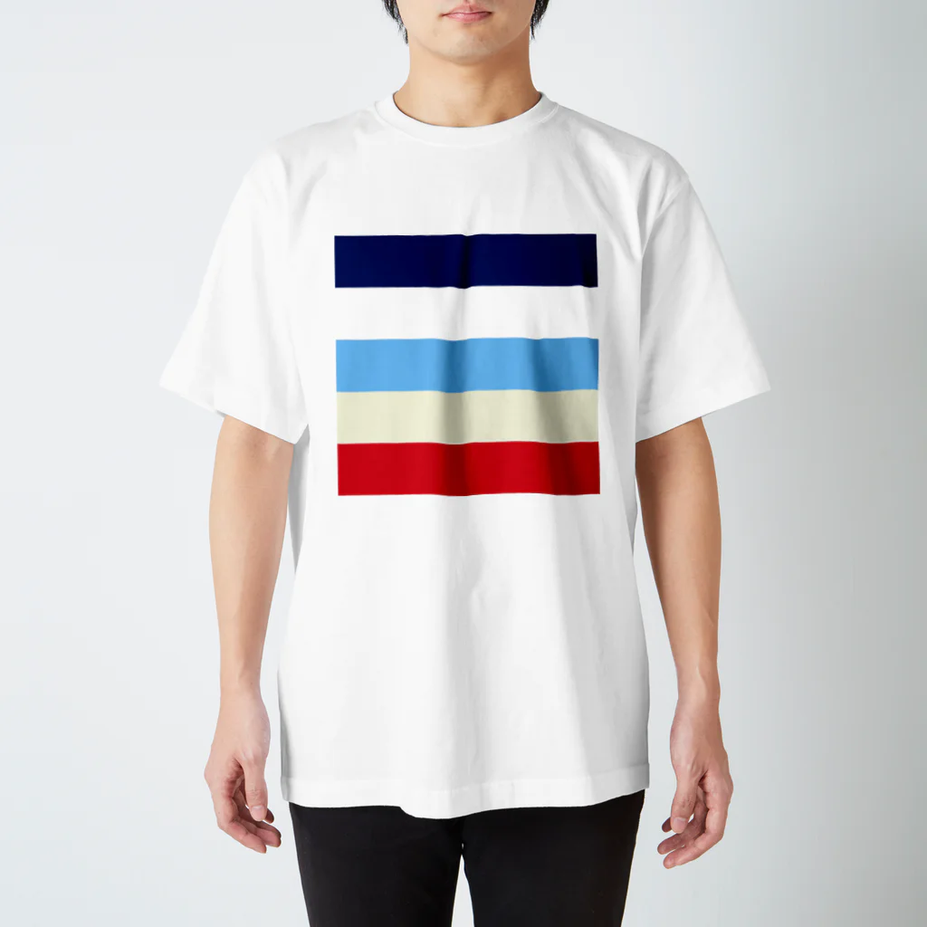 CABINWONDERLANDのMarine Stripes スタンダードTシャツ