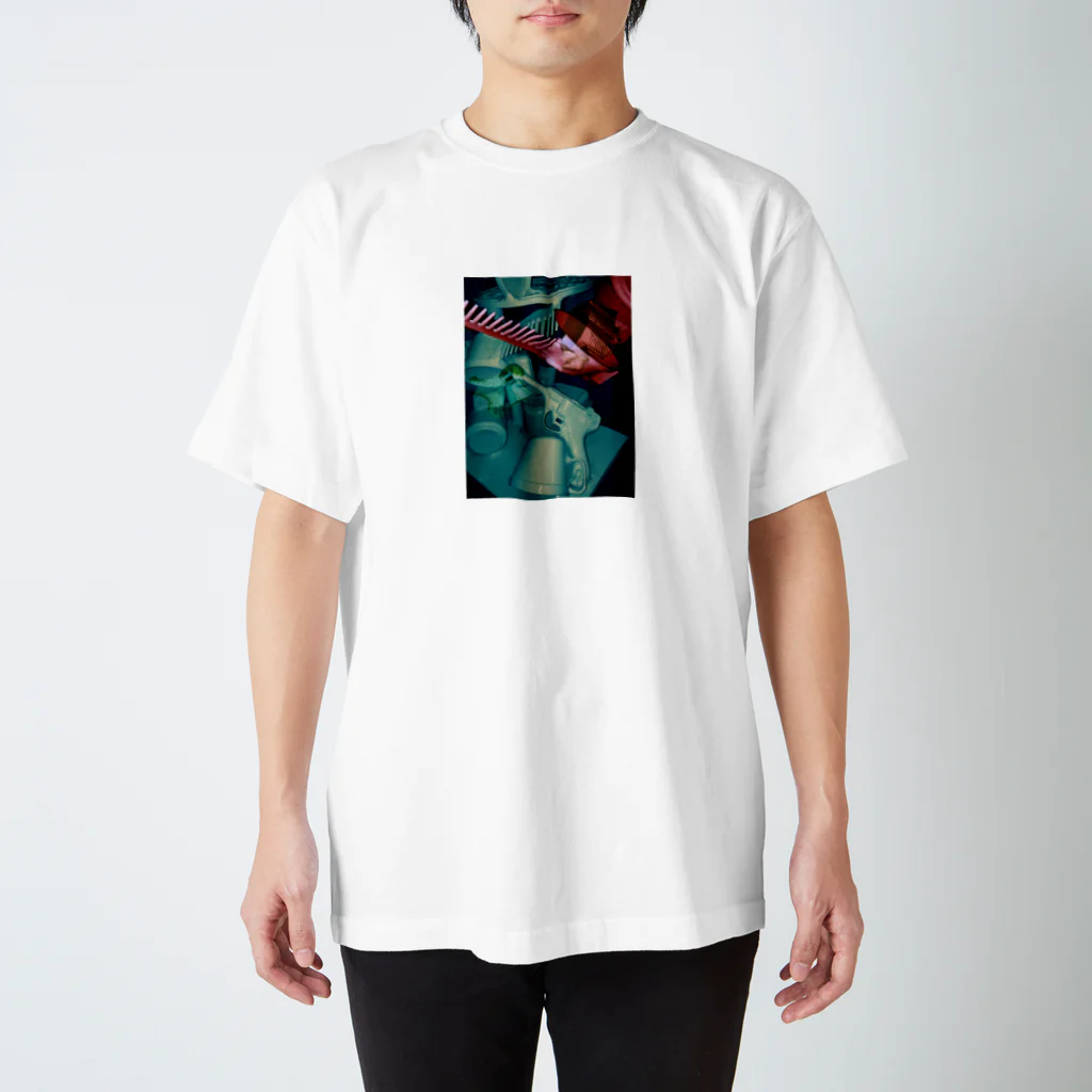 NATSUNA_UMIAKIの廃材コラージュA スタンダードTシャツ