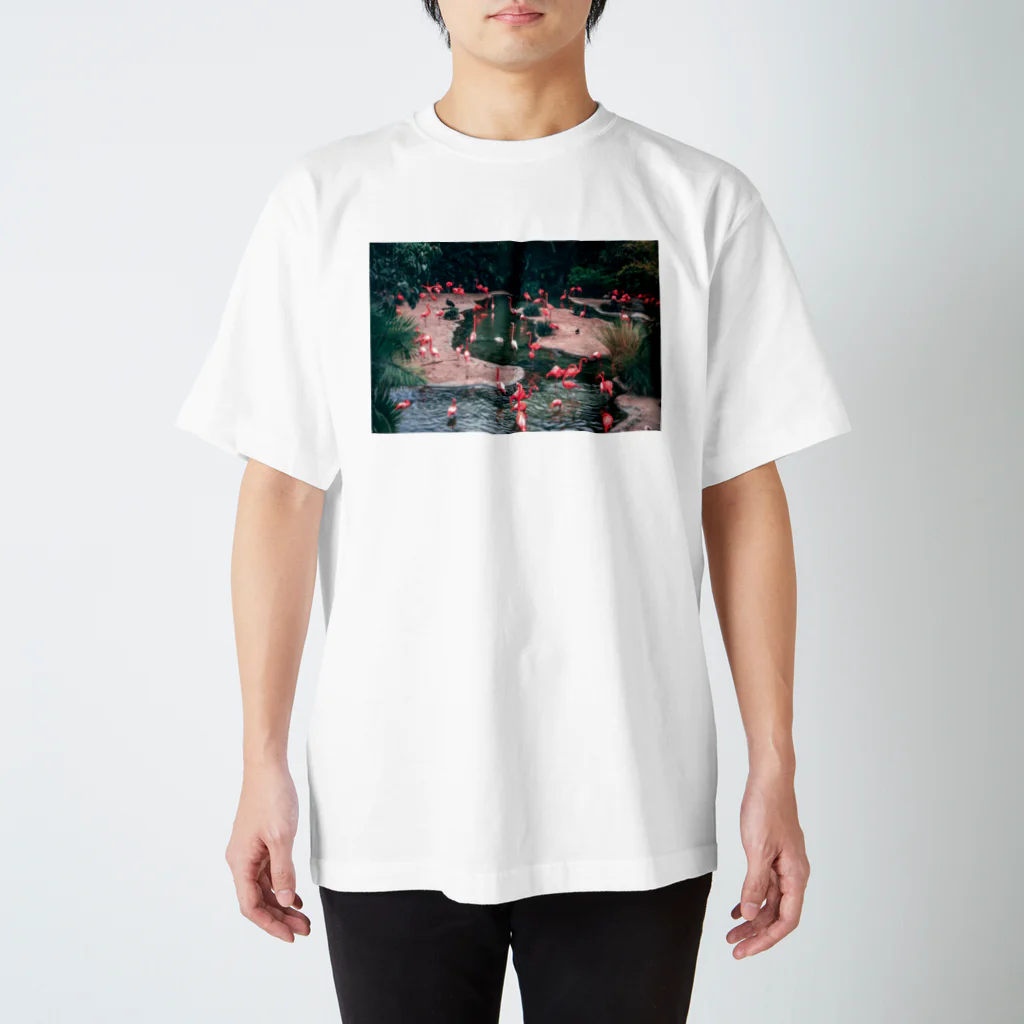 MIRIのフラミンゴT スタンダードTシャツ