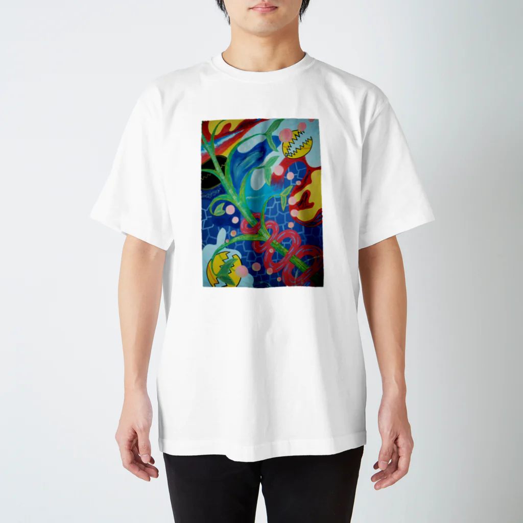 ナマケモノづくりのパンタ-レイ Regular Fit T-Shirt