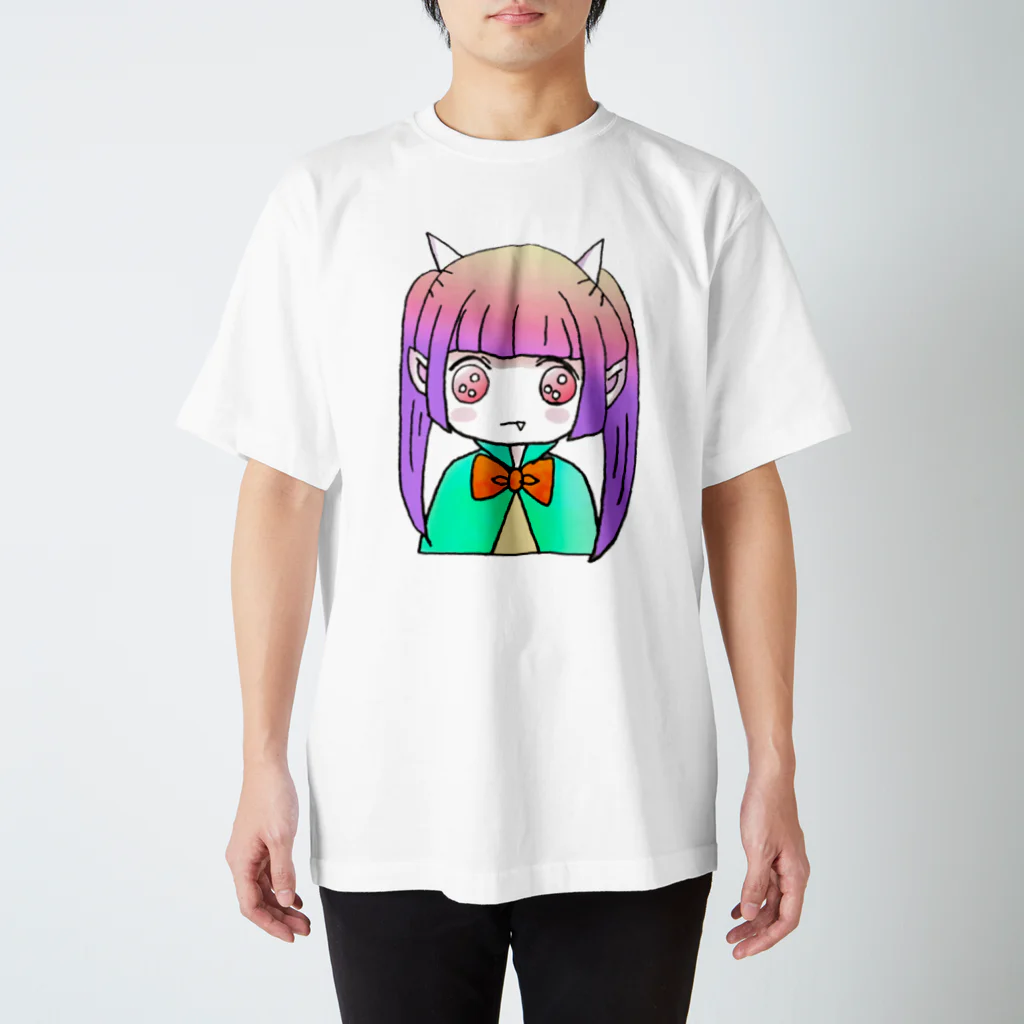 あぴこのおみせのドラキュラちゃん スタンダードTシャツ