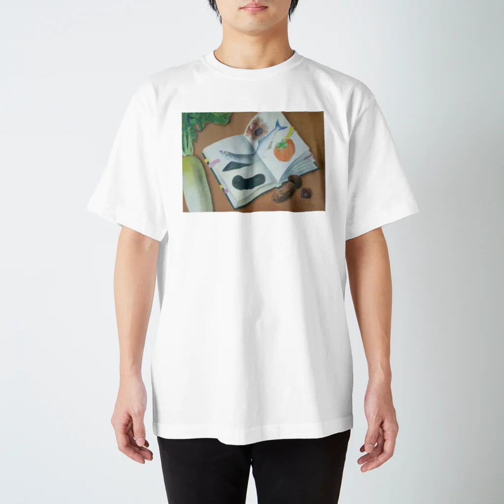 ごはんの秋の味覚 Regular Fit T-Shirt