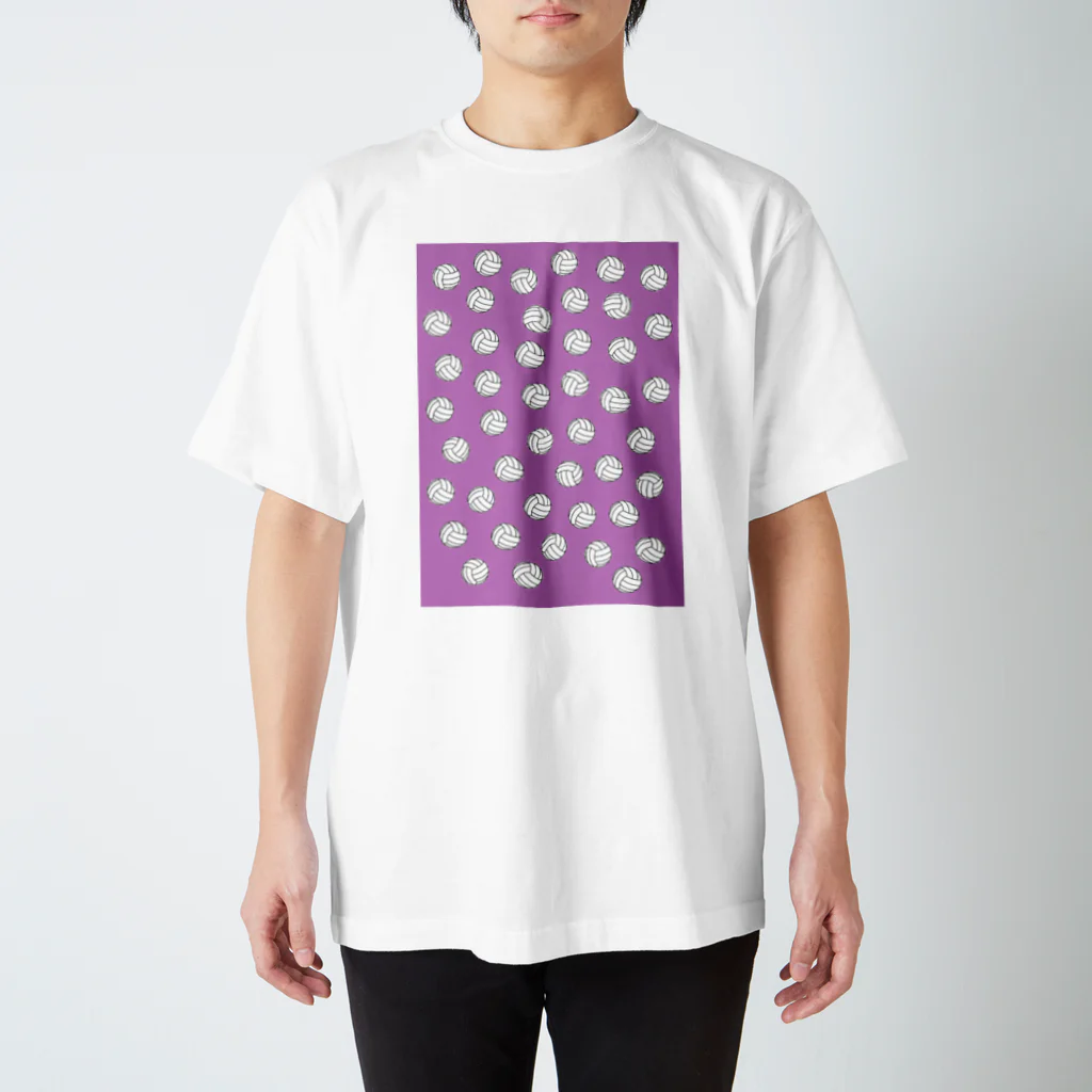 Sherryのバレーボール　Purple スタンダードTシャツ