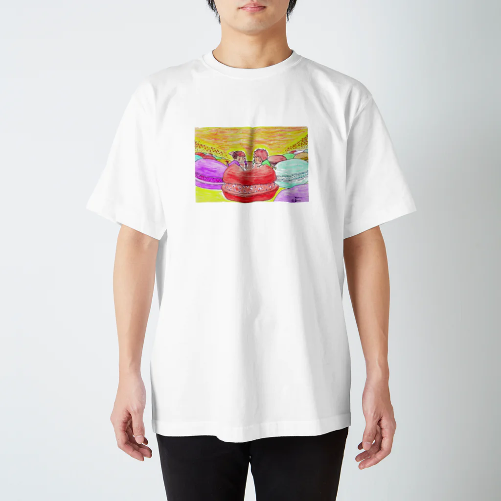 joy&mi's Galleryのホットなひととき Regular Fit T-Shirt