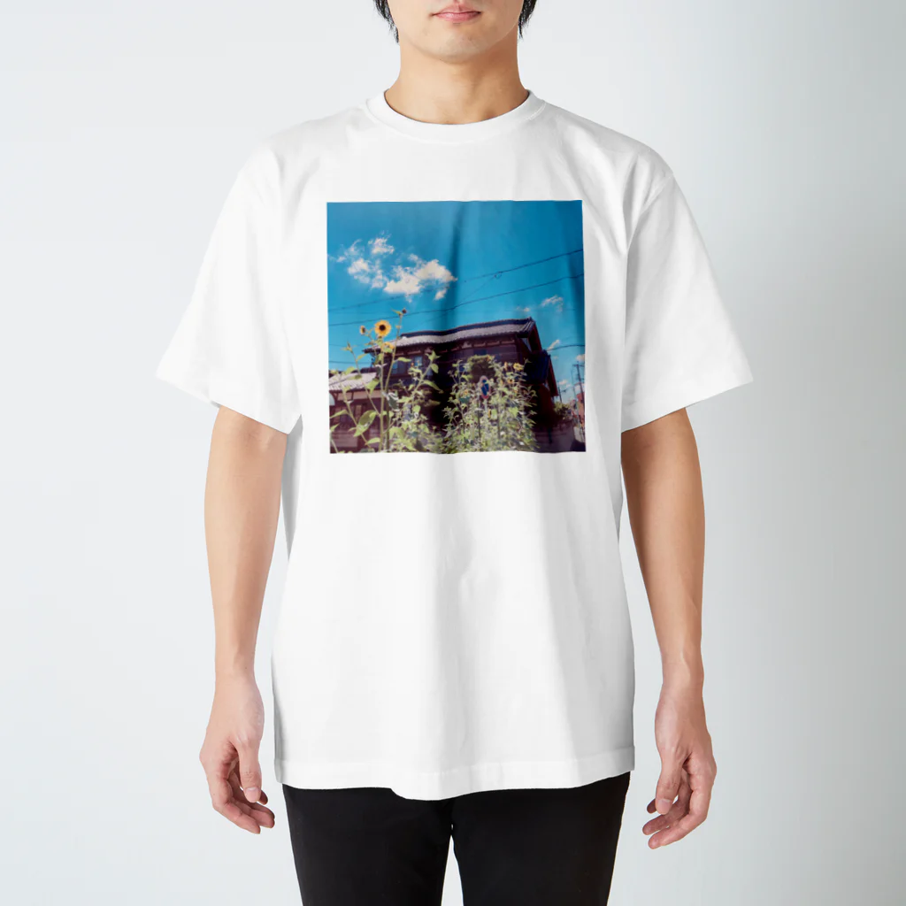 翔。のストレス発散所。の向日葵と青空*夏 Regular Fit T-Shirt