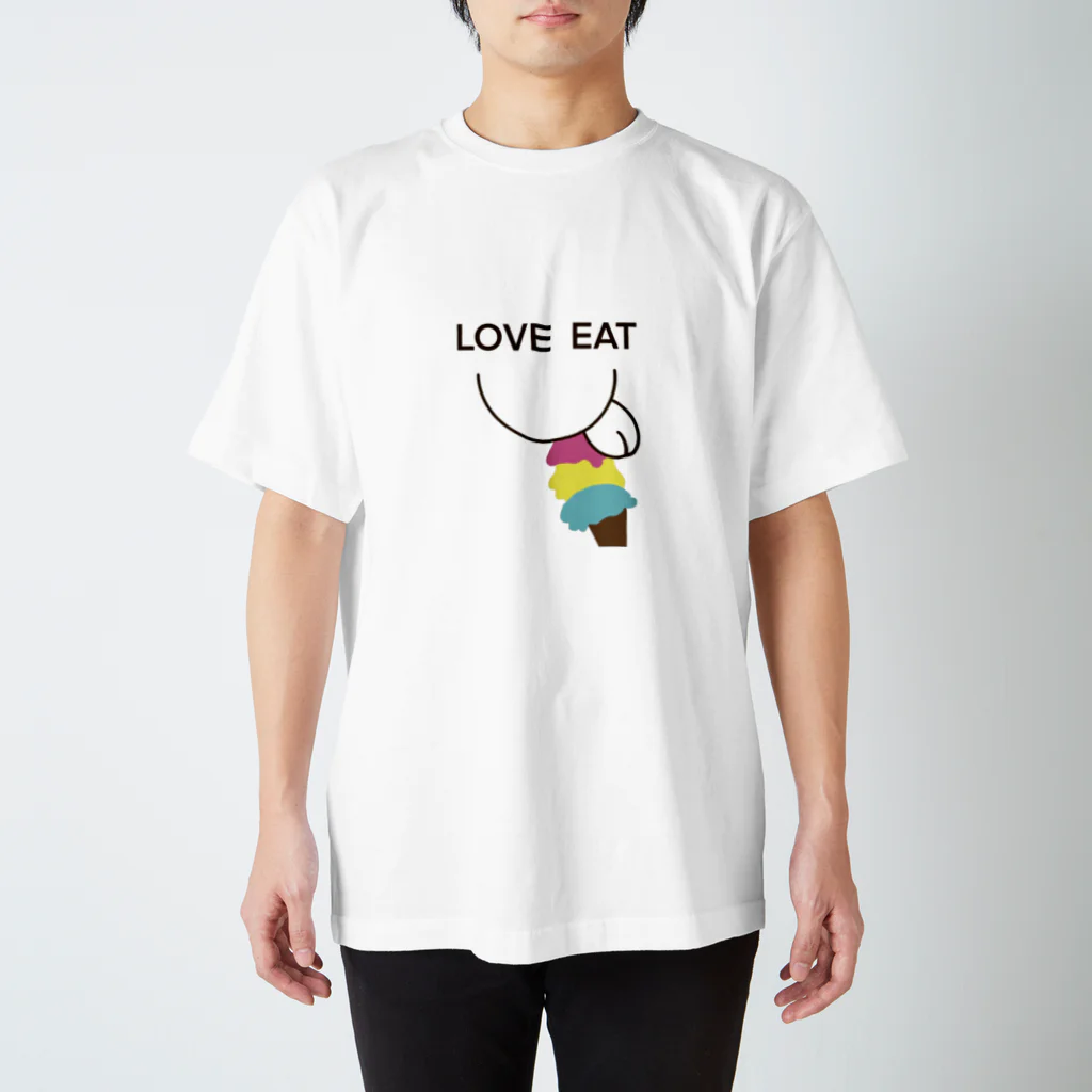 AnnchanのLOVEEAT スタンダードTシャツ