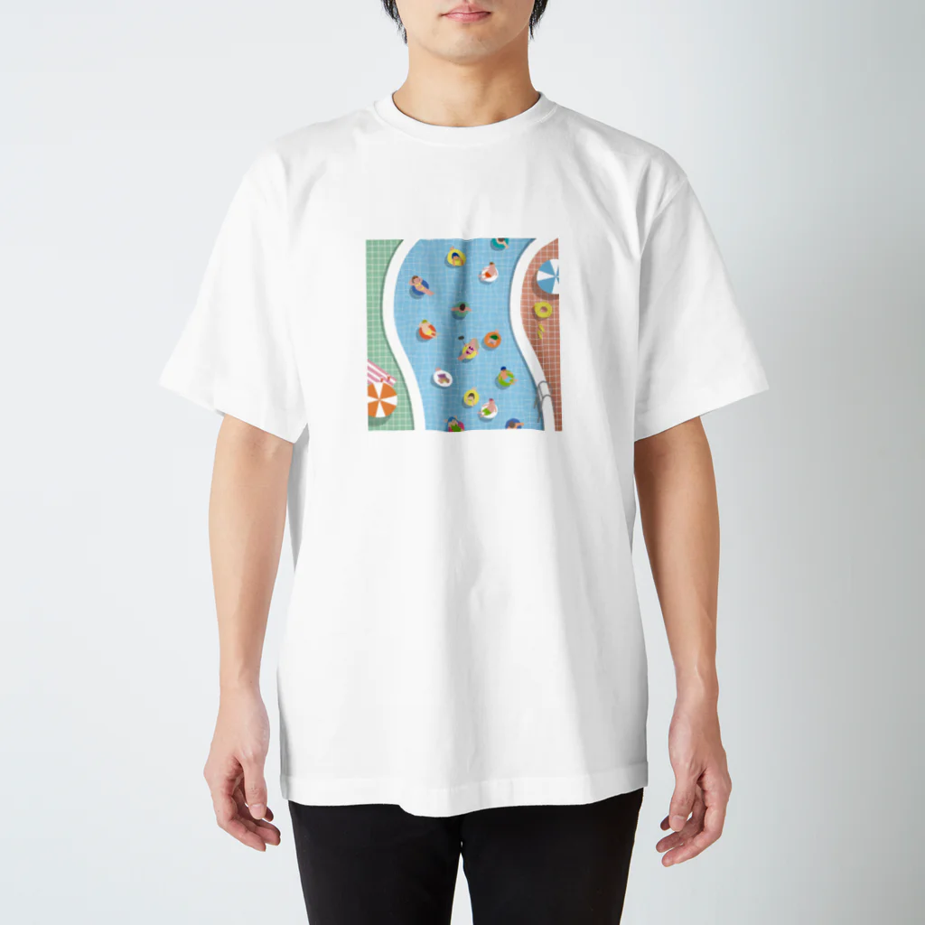 a k aの【夏T】流れるプール Regular Fit T-Shirt