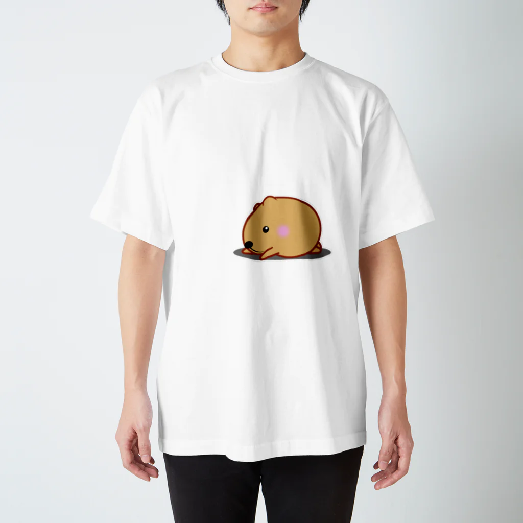 きゃぴばら倶楽部のきゃぴばら【ふせ】 Regular Fit T-Shirt