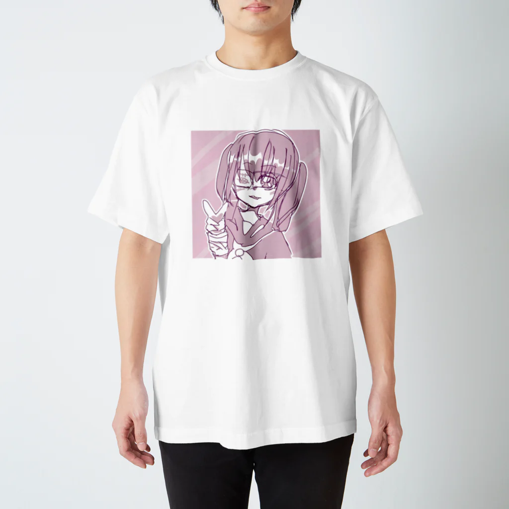 シン・オカダ(shinoka)の病みかわ苺ぴんくちゃん Regular Fit T-Shirt