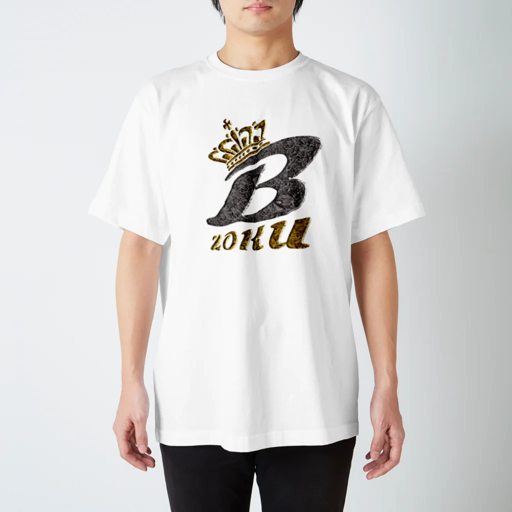 BzokuのBzokuスクラップ柄 スタンダードTシャツ