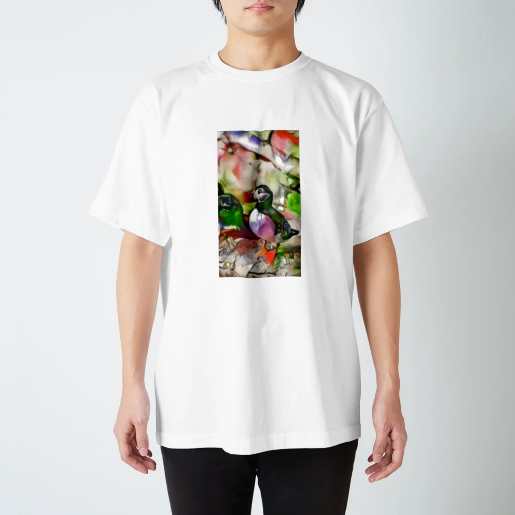 yoshica's design caféの鳥[スズメ] Regular Fit T-Shirt