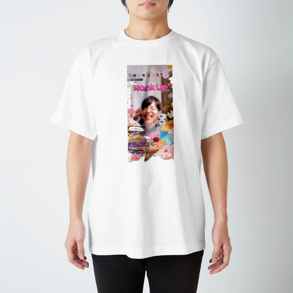 しとんOfficial Fan Shopのフルエールしとんパフェ スタンダードTシャツ