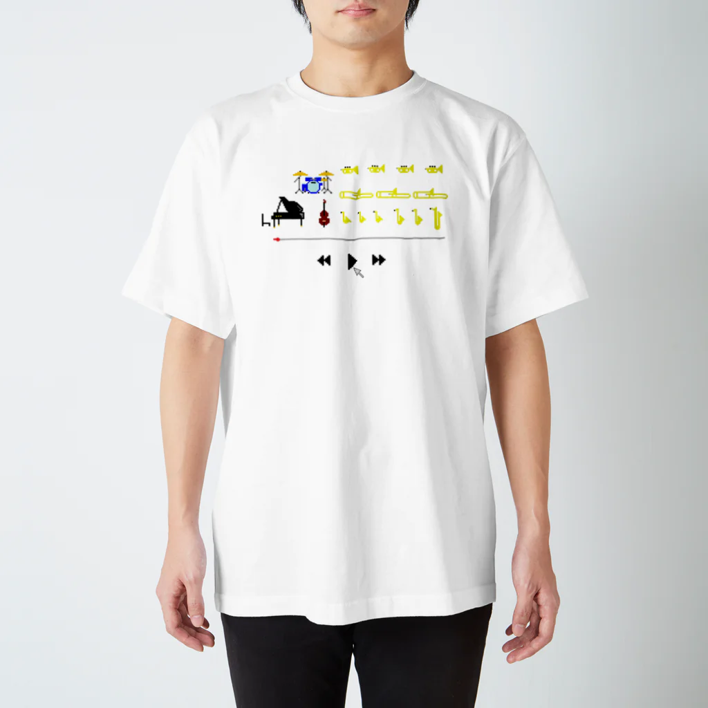 decoppaのplay music スタンダードTシャツ