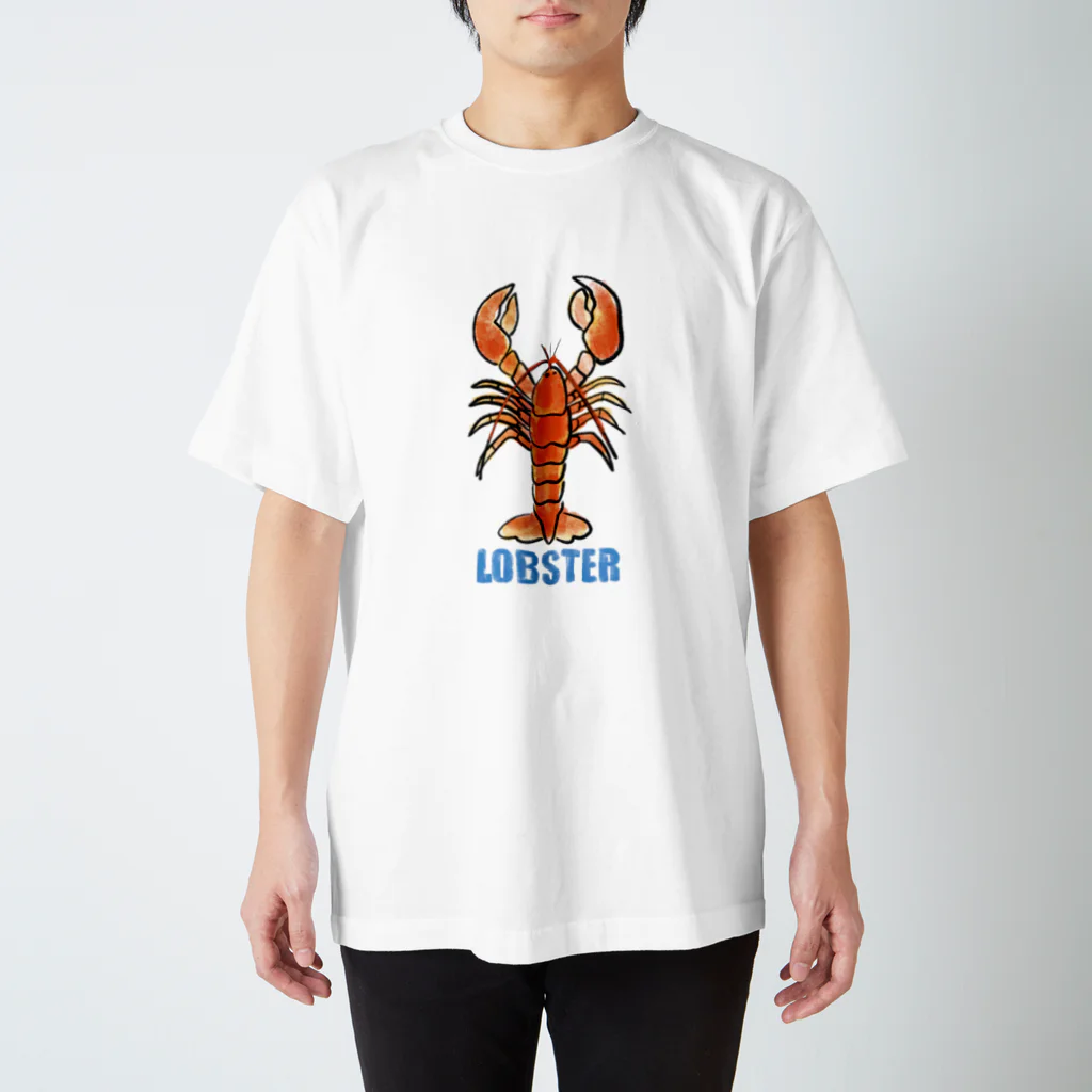 taplinの「LOBSTER」 スタンダードTシャツ