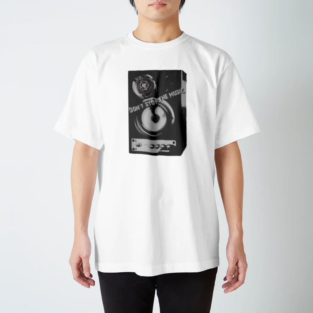 shimokitazawaloftのDon’t stop the music Tシャツ スタンダードTシャツ