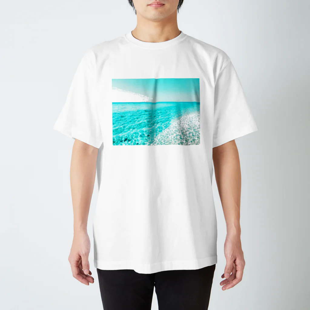 Danke Shoot Coffeeの台南の海 Regular Fit T-Shirt