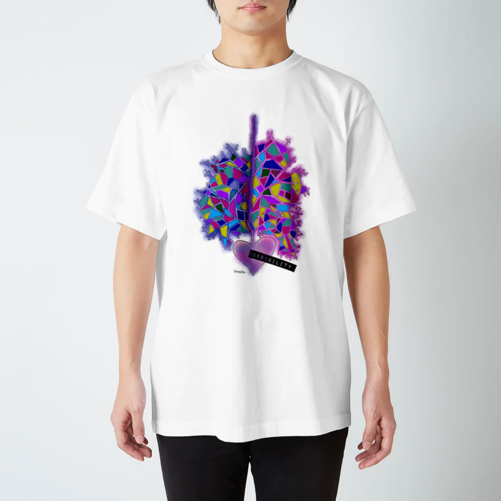 色音色のTシャツ屋さん ironeiro  T-shirt ShopのPossibility color ver. スタンダードTシャツ