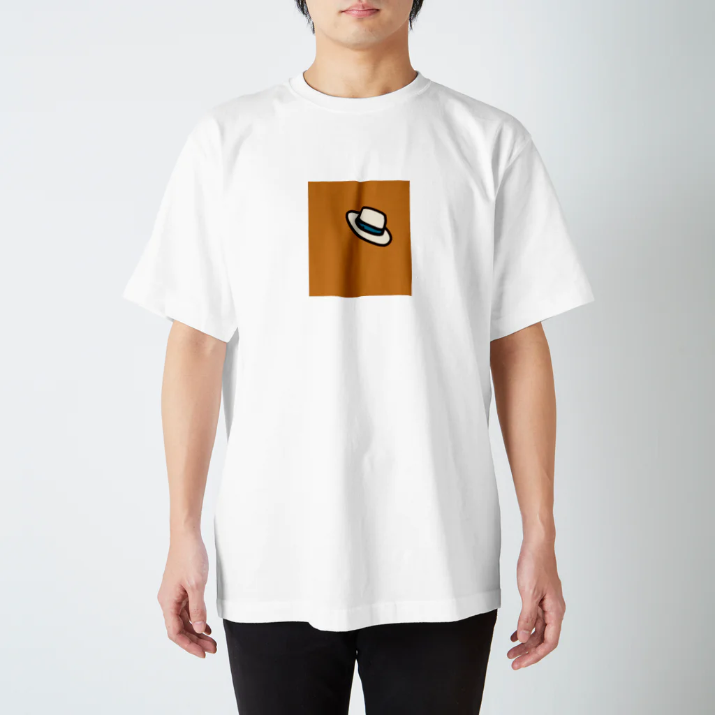 YELLOW POCKET のハットのイラスト スタンダードTシャツ