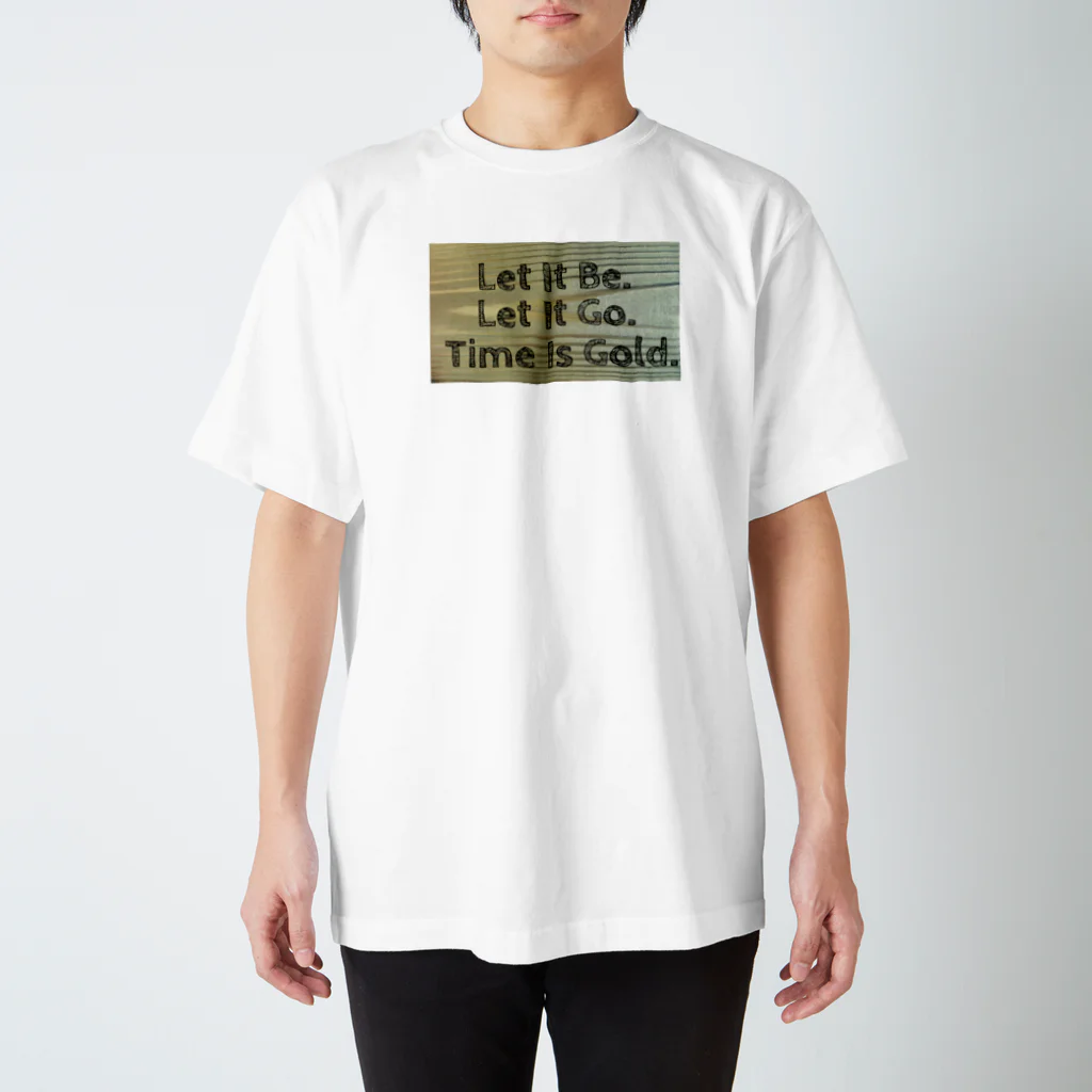 WOOD-BEARの時は金なり Regular Fit T-Shirt