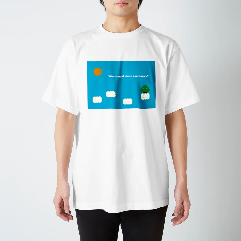 monochromeH2のWhat could make you happy? 2020 スタンダードTシャツ