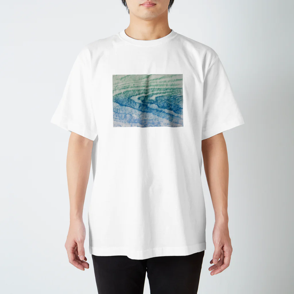 ザキヤマ カナコの水面Ⅴ Regular Fit T-Shirt