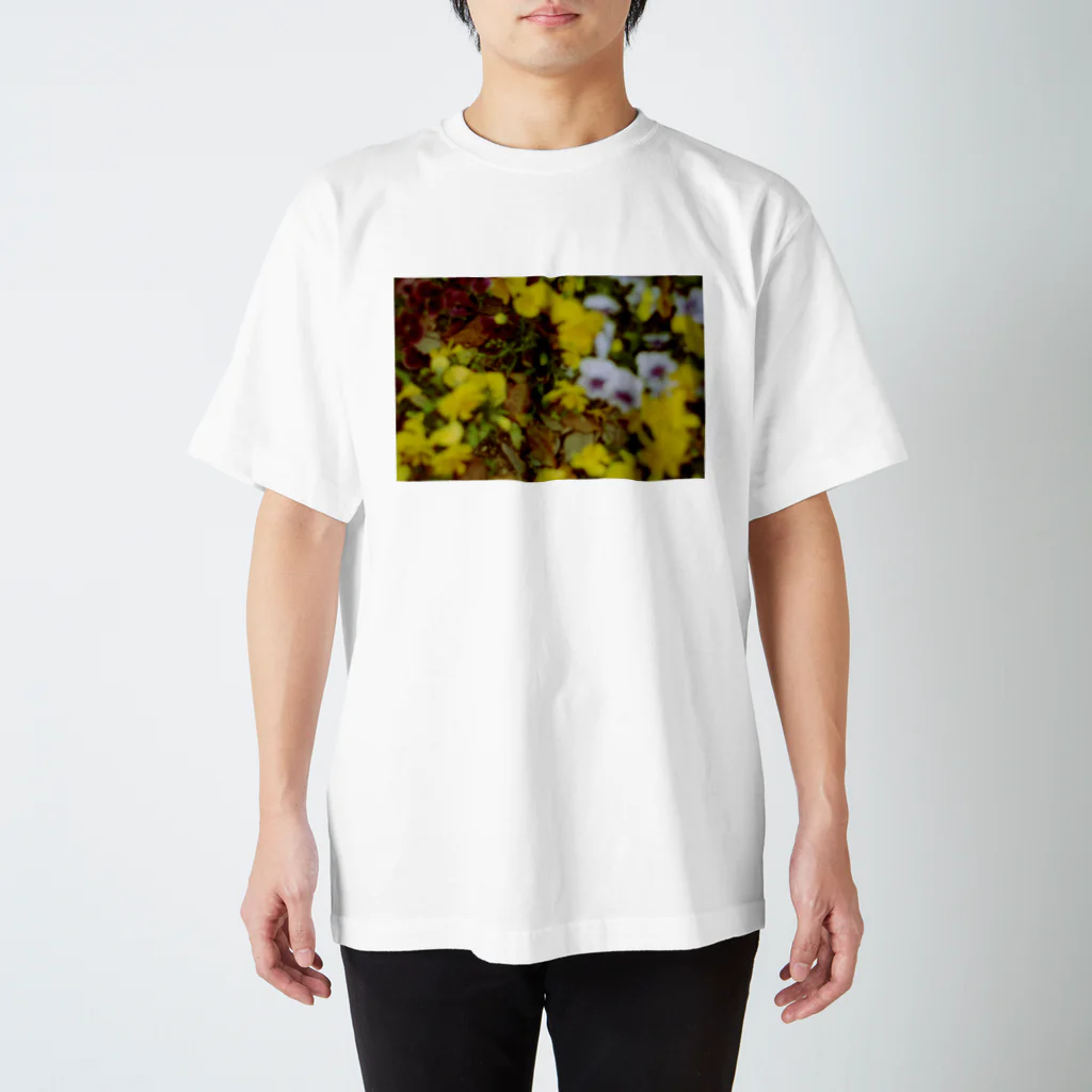 BobiのFlower0003 Regular Fit T-Shirt