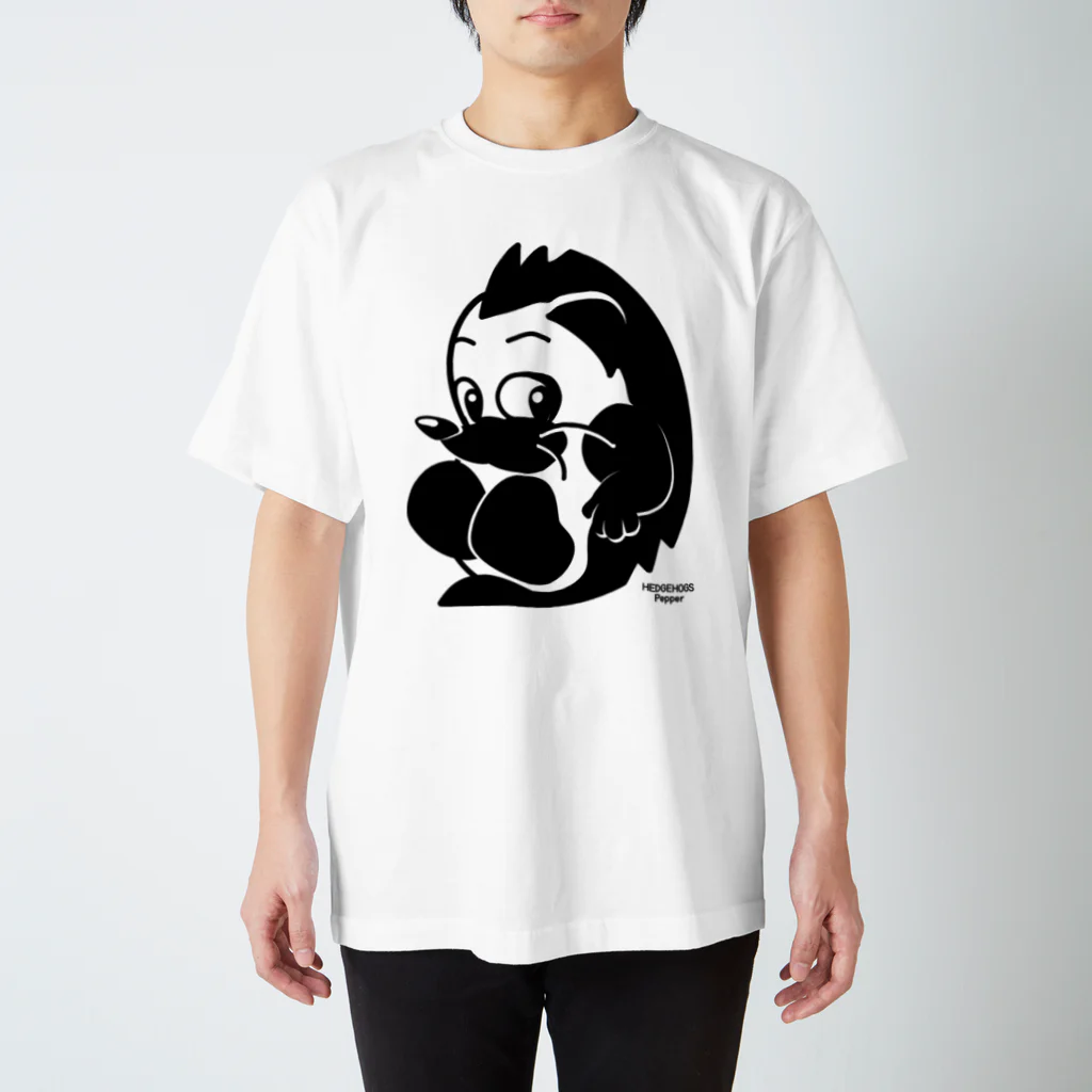 ygkkのHEDGEHOGS Pepper スタンダードTシャツ