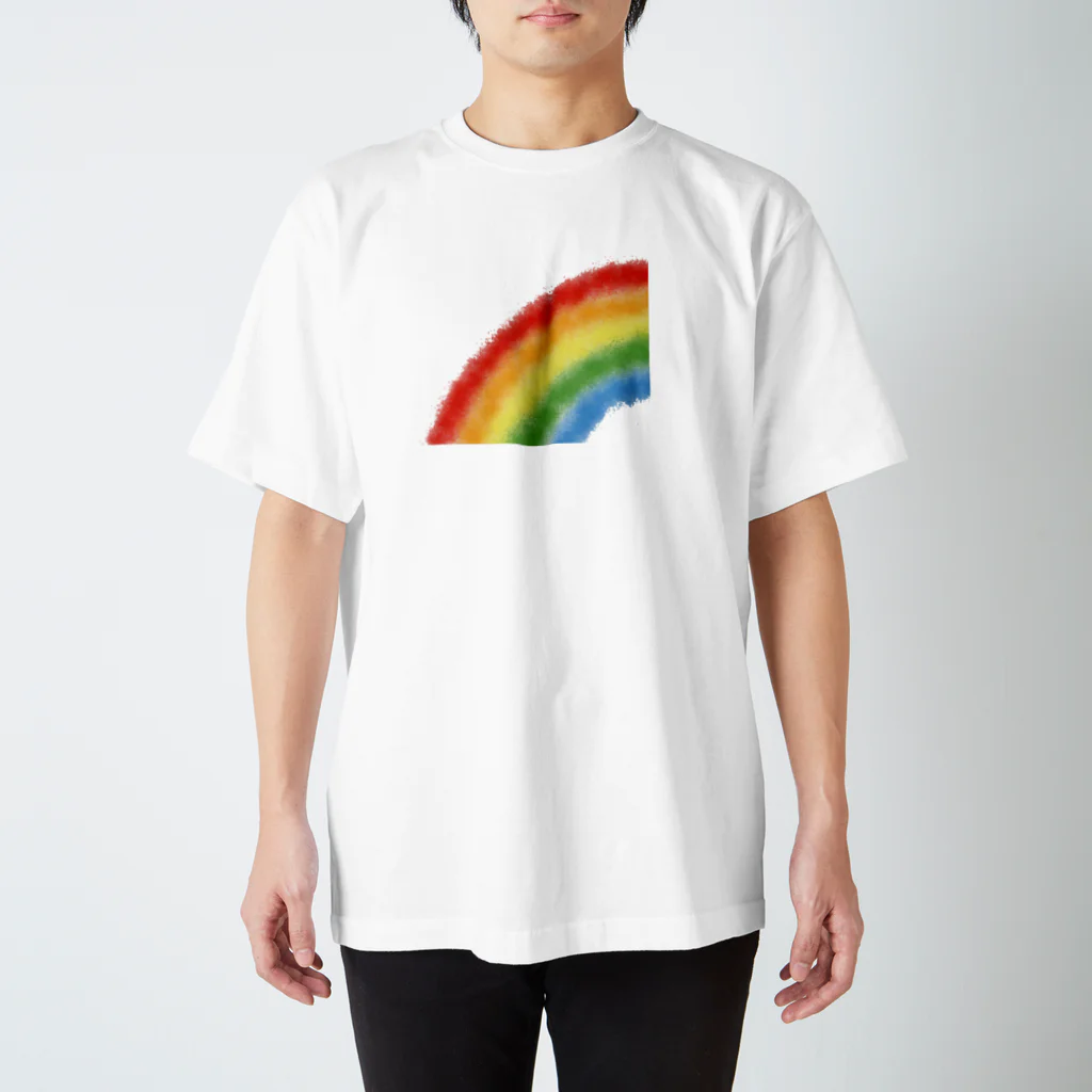 PaP➡︎Poco.a.Pocoの虹を架けよう スタンダードTシャツ