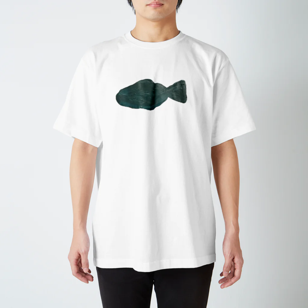 aimei_livetsのシンプルなさかな Regular Fit T-Shirt