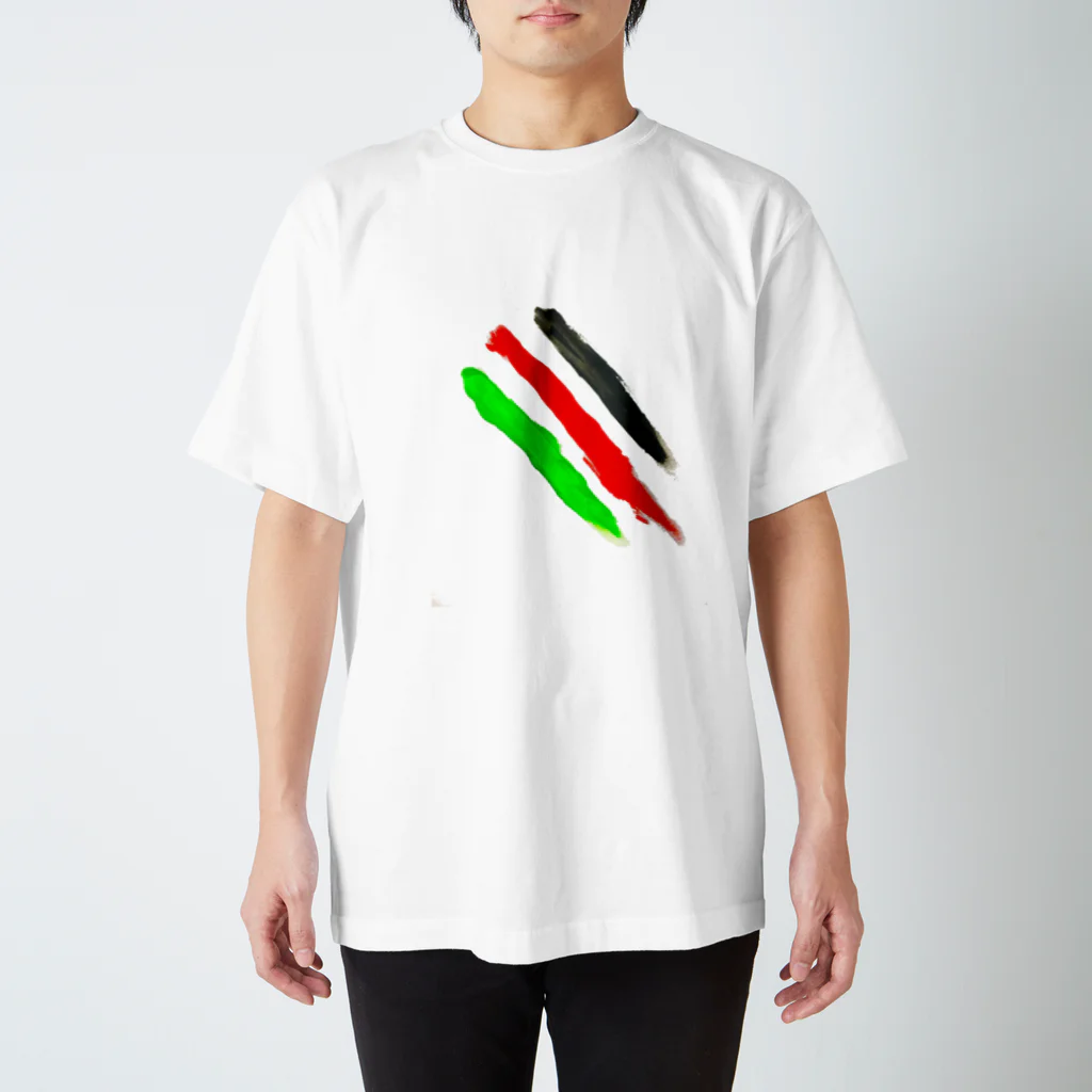 手描き屋の指線描き Regular Fit T-Shirt