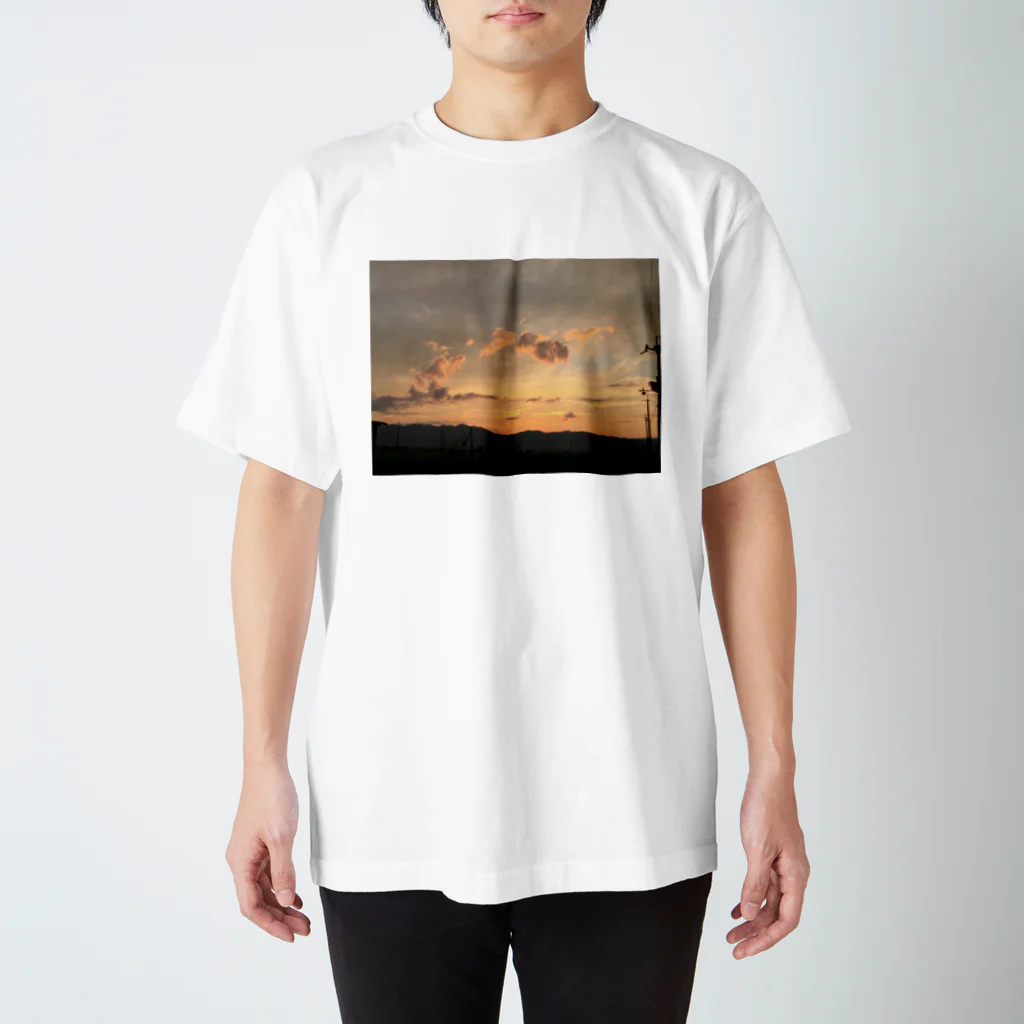 ストリートファッションの夕日 スタンダードTシャツ