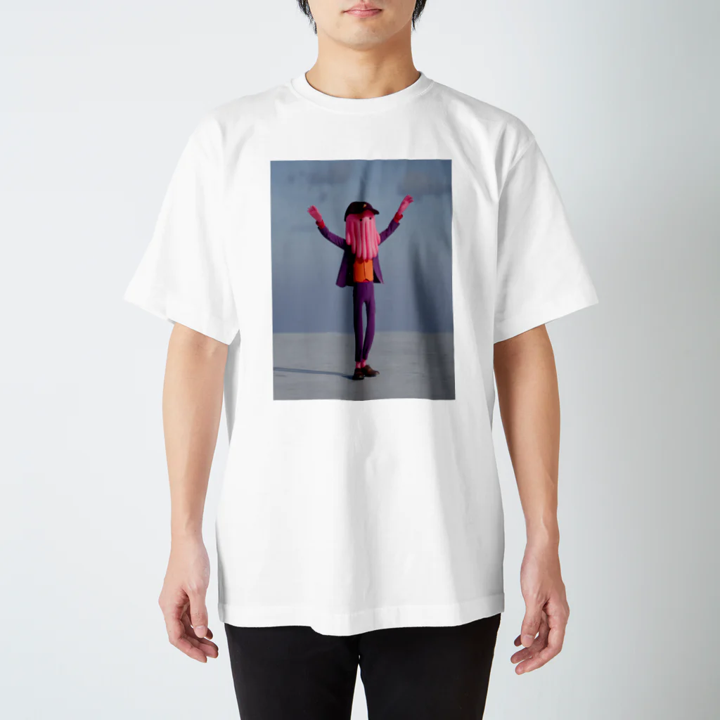 Daichi Sugimoto🦑3D Artistの踊るルパート・カラマリ Regular Fit T-Shirt