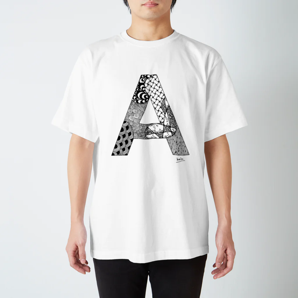 Graphic Design +αのゴシックのA スタンダードTシャツ