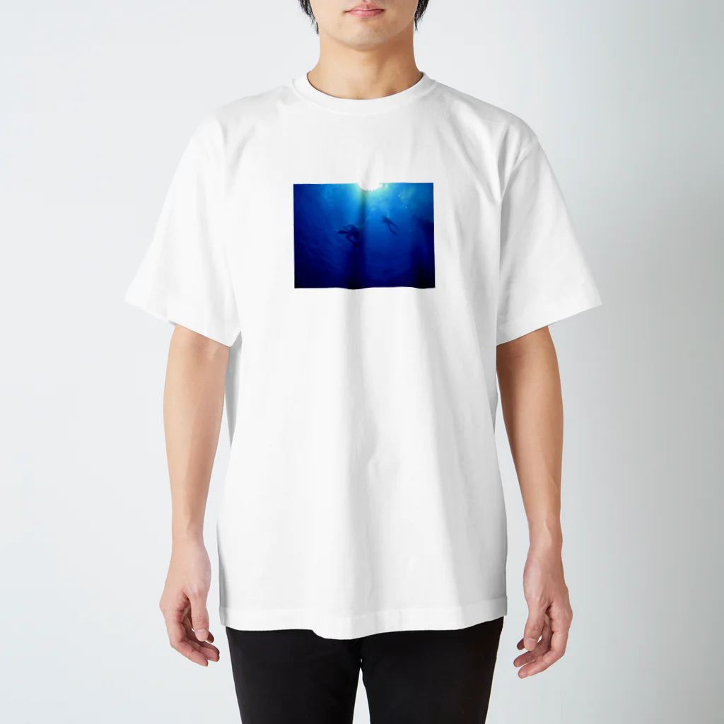 su_samaの海 Regular Fit T-Shirt