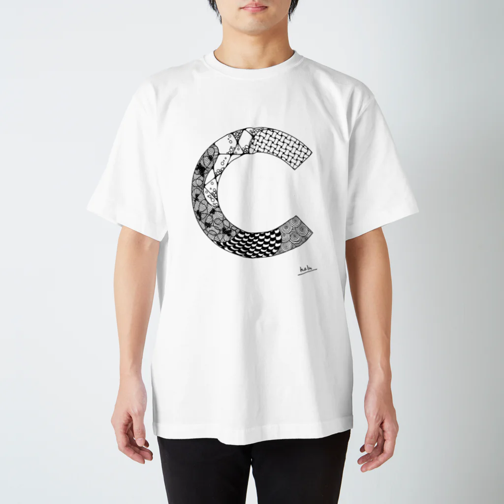 Graphic Design +αのゴシックのC スタンダードTシャツ