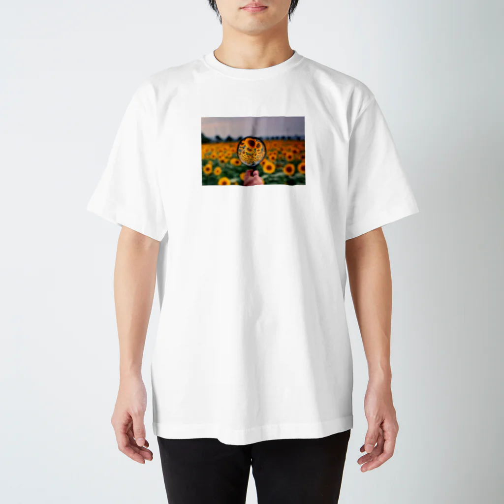 ！の私だけのひまわり世界 Regular Fit T-Shirt