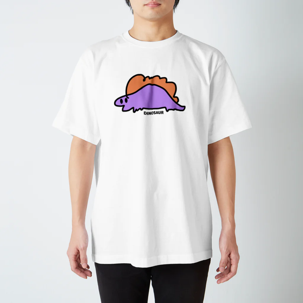 ac045🧠の恐竜05 スタンダードTシャツ