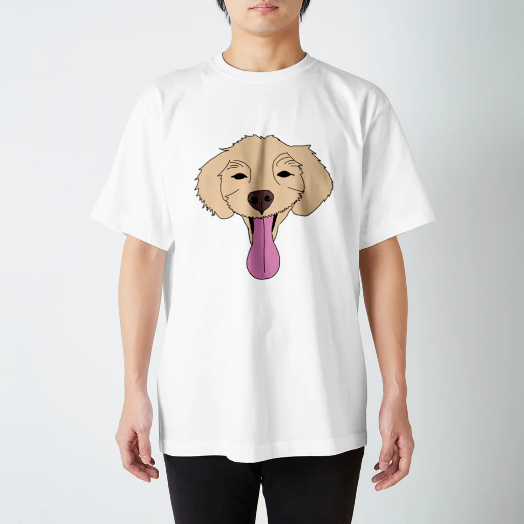 beiluck_shopのまぬけ犬 MANUKE Regular Fit T-Shirt