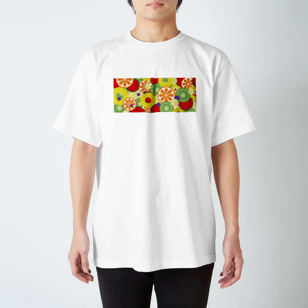 ぶたくまやのフルーツバー大盛  スタンダードTシャツ