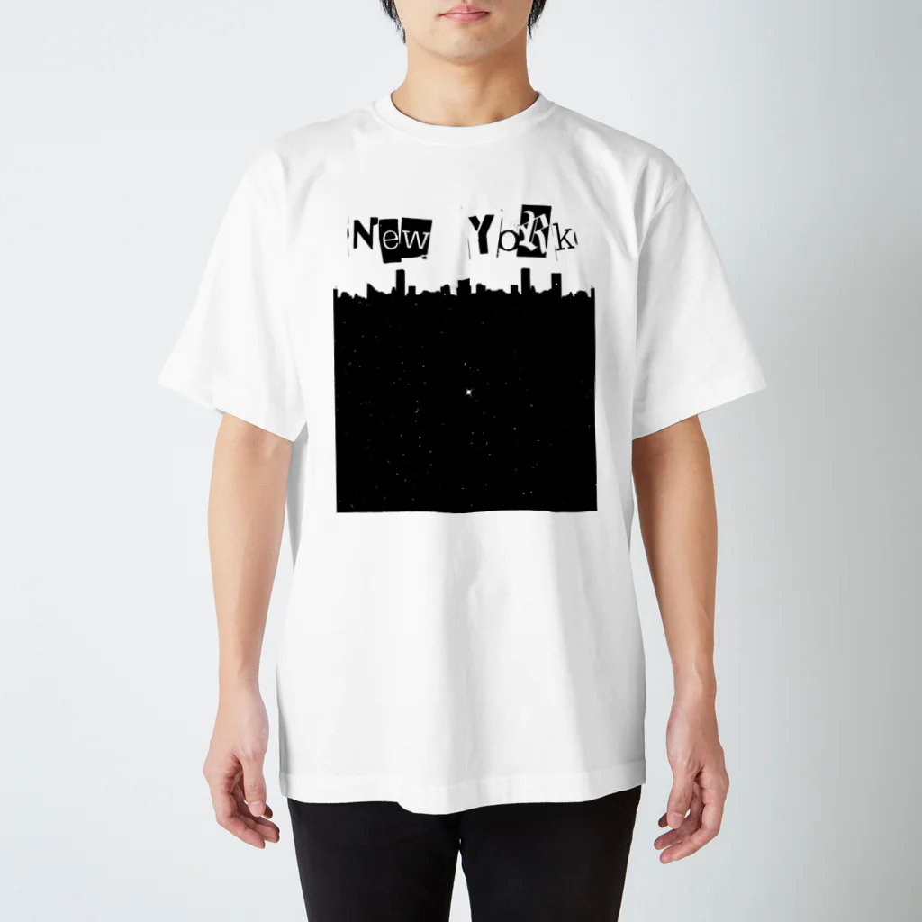 Mr.RightのNew York & 51 star Regular Fit T-Shirt