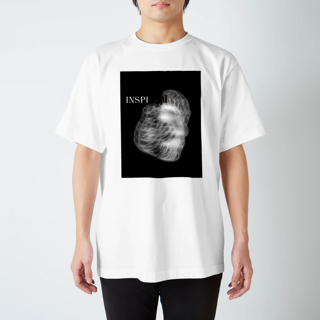 INSPIInspIのINSPIInspI　TENSHI スタンダードTシャツ