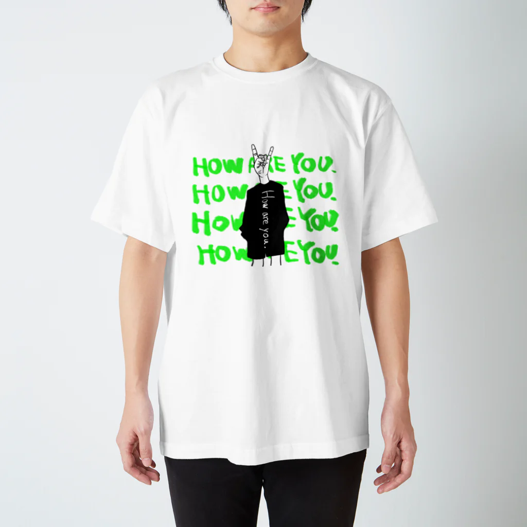 SHHS【ｼｨｽﾞ】　オモイデ欄からカテゴリ別に探せます。のHOW ARE YOU. スタンダードTシャツ