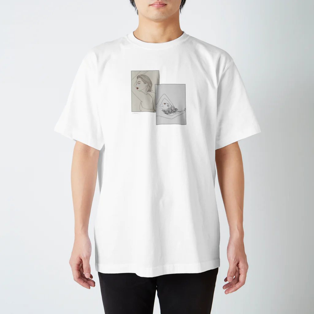 imuukiの【imuuki | sae】twin Regular Fit T-Shirt