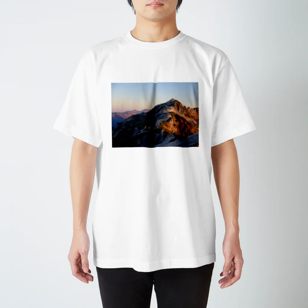 山　生活の燕岳 Regular Fit T-Shirt