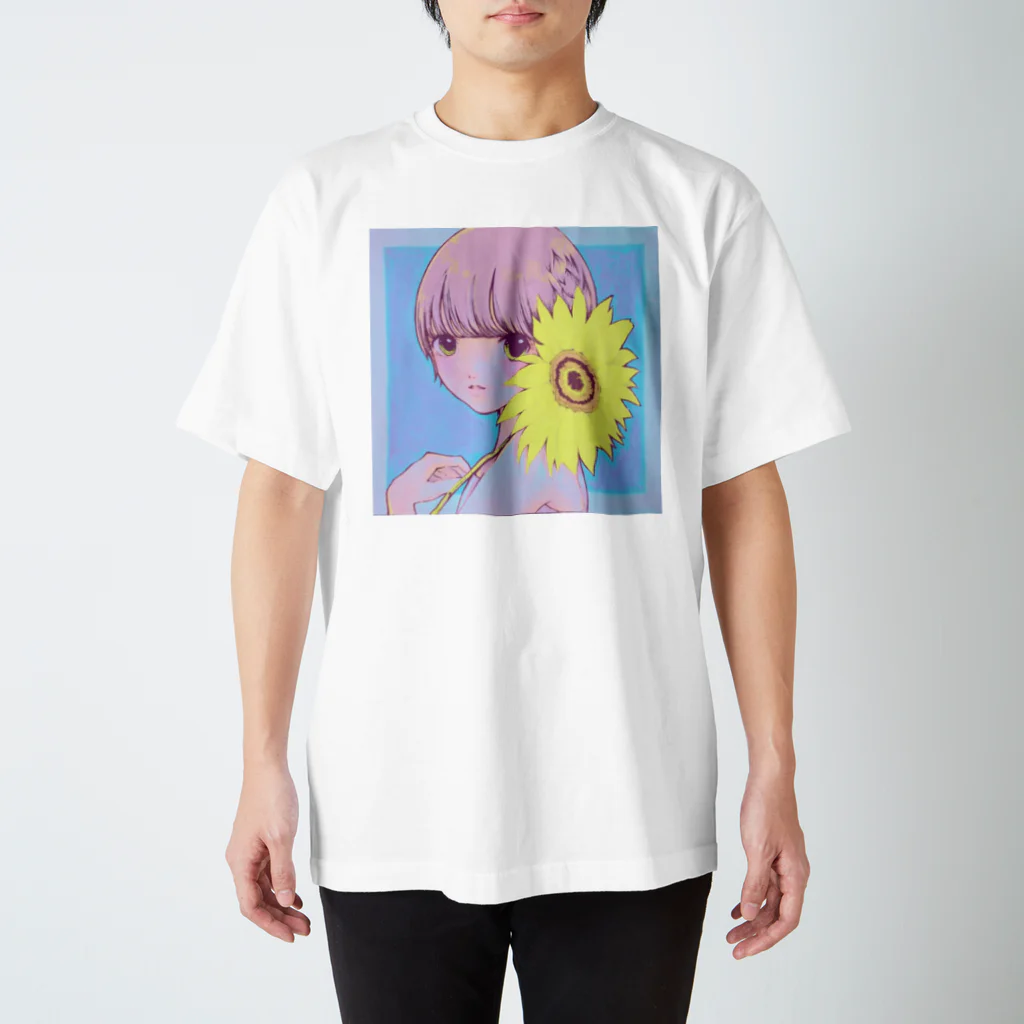 スミレの向日葵　　　 Regular Fit T-Shirt