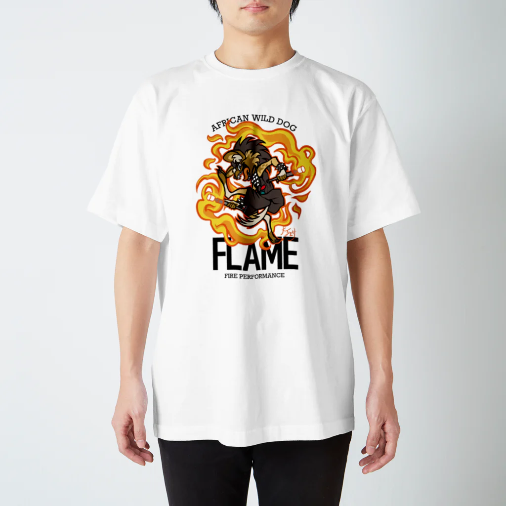 大工碧のFLAME T-shirt（light） スタンダードTシャツ