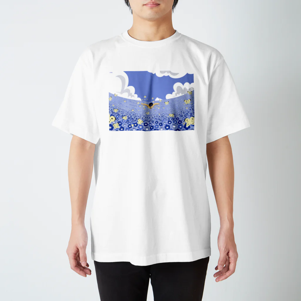 りおたのバタフライ スタンダードTシャツ