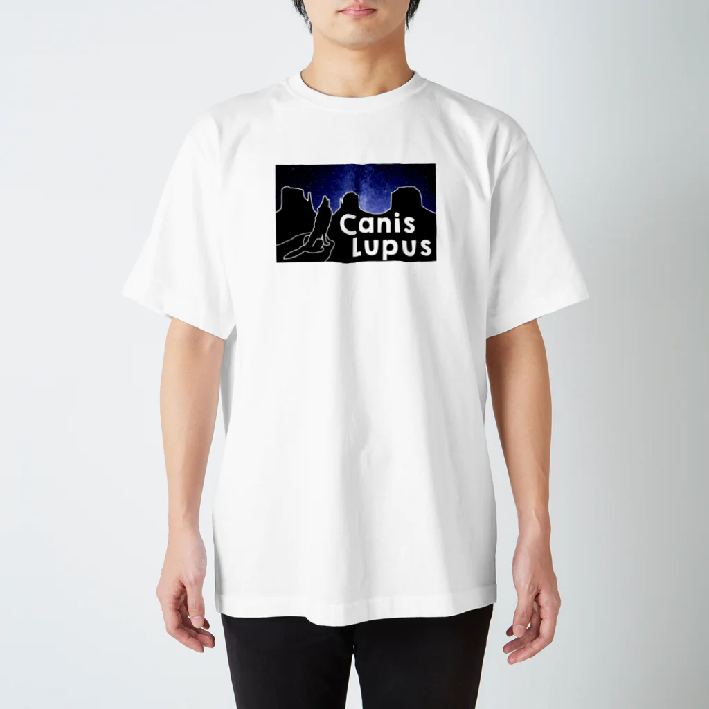 Canis Lupus(キャニス•ルーパス)のCanis Lupus Star スタンダードTシャツ